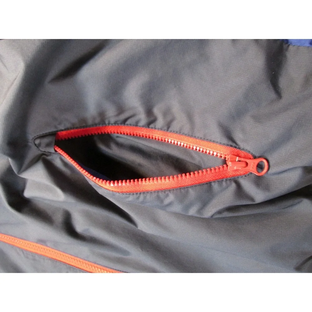 2016 NIKE Hoodie Windbreaker Jacket Men Med Color Block Nike Swoosh Zip Pockets